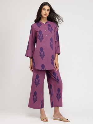 Pink Fort Tunic Pant Co-ords Set