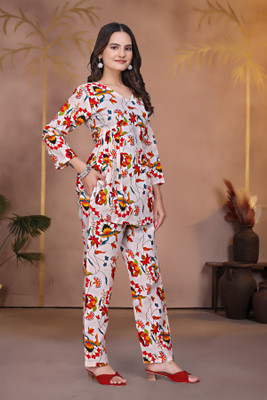 FASHNETIC Top Pant Co-ords Set