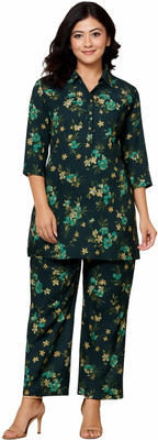 Meher Impex Shirt Palazzos Co-ords Set