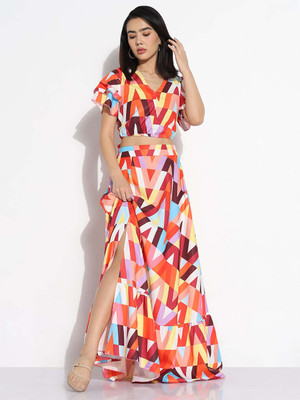 SHOWOFFFF Top Skirt Co-ords Set