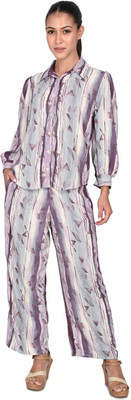 FASHIOFFLY Shirt Pant Co-ords Set