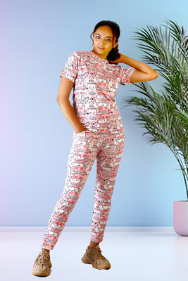 KANAIYAA Tshirt Pant Co-ords Set