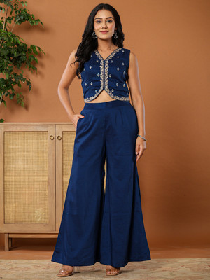 Yufta Top Palazzos Co-ords Set