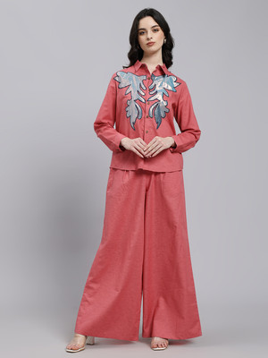 WoowZerZ Shirt Palazzos Co-ords Set