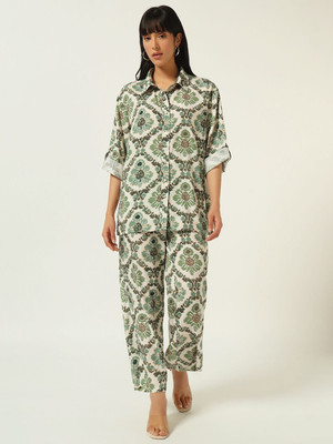 BEATNIK Shirt Pant Co-ords Set
