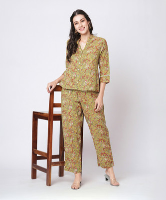 Selvia Shirt Pant Co-ords Set