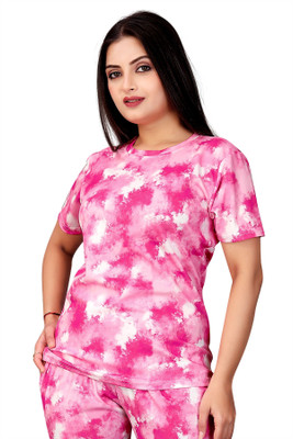 A K FASHION Tshirt Pant Co-ords Set