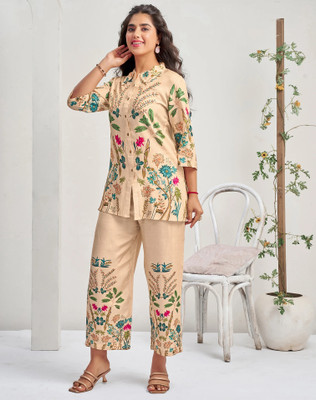 Selvia Shirt Pant Co-ords Set