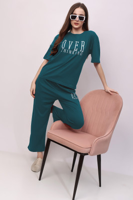 KEVZO Tshirt Palazzos Co-ords Set