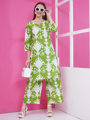 LABELKASHI Top Palazzos Co-ords Set