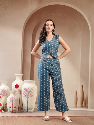 Stylum Top Palazzos Co-ords Set