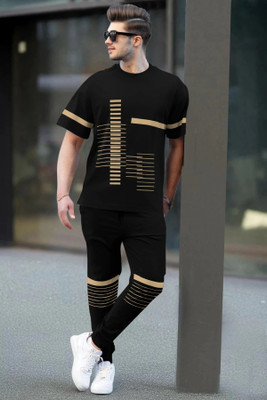 TRIPR Printed Men Track Suit