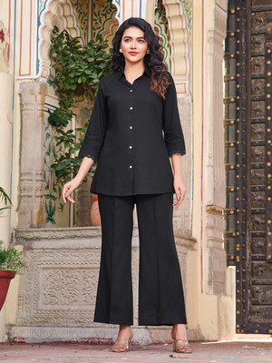 VIBE VISION Shirt Pant Co-ords Set