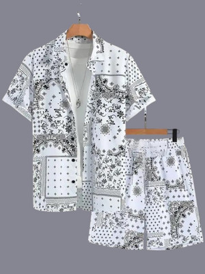 indyanvastra Shirt Regular Shorts Co-ords Set