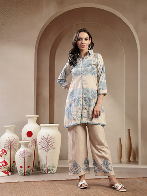 Stylum Shirt Palazzos Co-ords Set