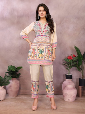 Bhageerath Couture Tshirt Pant Co-ords Set