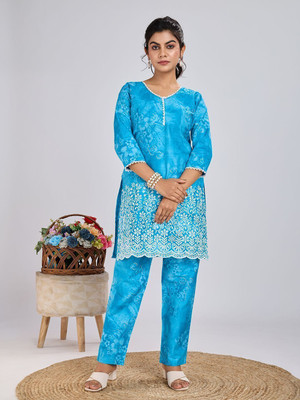 VEDA FAB Tunic Pant Co-ords Set
