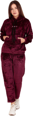 Bombshell Solid Women Track Suit
