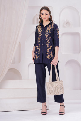 Highlight fashion export Top Pant Co-ords Set