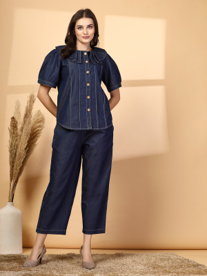 PLUSS Top Pant Western Set