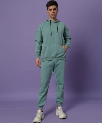 Datalact Solid Men Track Suit