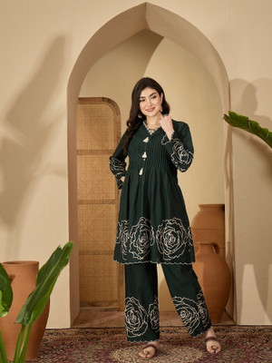 Sangria Tunic Palazzos Co-ords Set