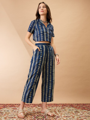 Globus Shirt Pant Co-ords Set