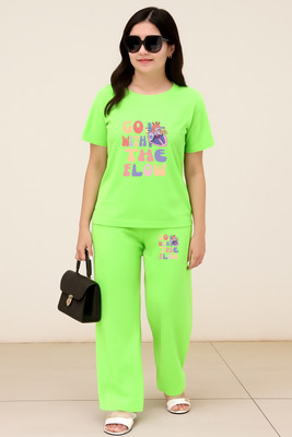 TIARO Tshirt Palazzos Co-ords Set