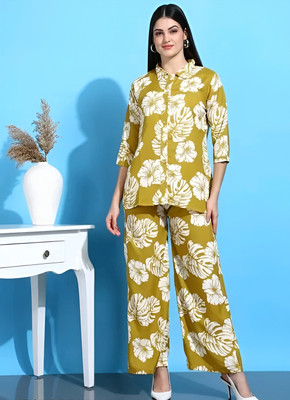 Dedumal texo Top Palazzos Co-ords Set