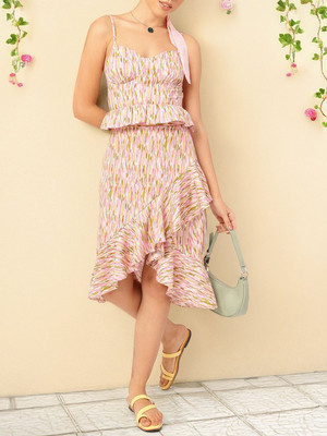 Dressberry Top Skirt Co-ords Set