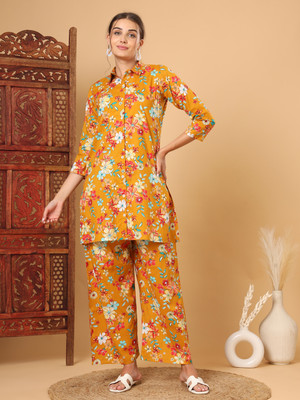Tissu Shirt Palazzos Co-ords Set