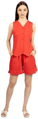 CoryEdge Top Chino Shorts Co-ords Set