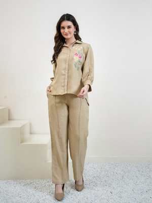 Boho By Athena Shirt Pant Co-ords Set