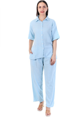 NDRSTRADERSEXPORTERS Shirt Pant Co-ords Set
