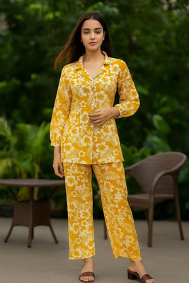 HouseOfCommon Shirt Pant Co-ords Set
