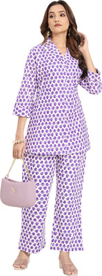 Simmu Top Palazzos Co-ords Set