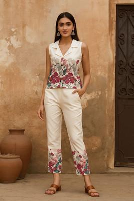 Libe Creation Top Palazzos Co-ords Set