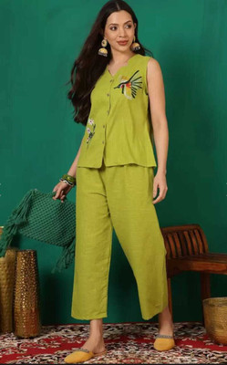 Ramyka Top Palazzos Co-ords Set