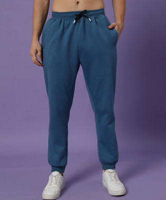 ZubyDuby Solid Men Dark Blue Track Pants