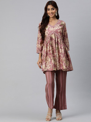 Readiprint Fashions Tunic Palazzos Co-ords Set