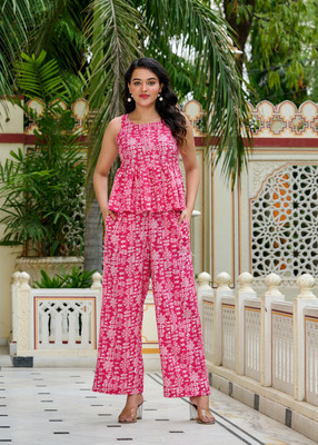 Nayo Top Palazzos Co-ords Set