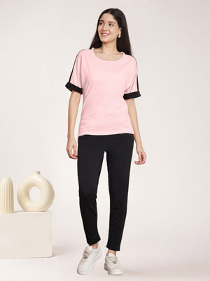 DTR FASHION Tshirt Pant Western Set