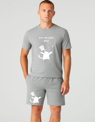 FABSTIEVE Tshirt Regular Shorts Co-ords Set