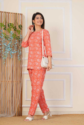 VASTRIQUE Tunic Pant Co-ords Set