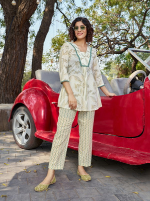 VIBE VISION Top Pant Co-ords Set