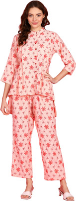 Robecult Shirt Palazzos Co-ords Set