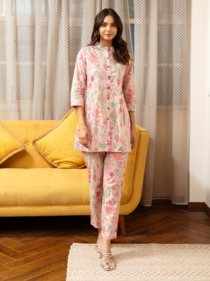 Claura Tunic Palazzos Co-ords Set