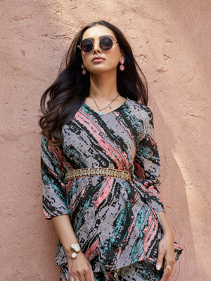 Youthnic Tunic Palazzos Co-ords Set