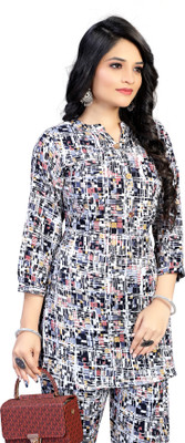 Vimalnath Synthetics Tunic Pant Co-ords Set