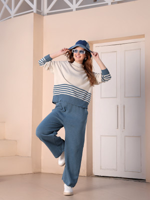 KVETOO Top Palazzos Western Set
